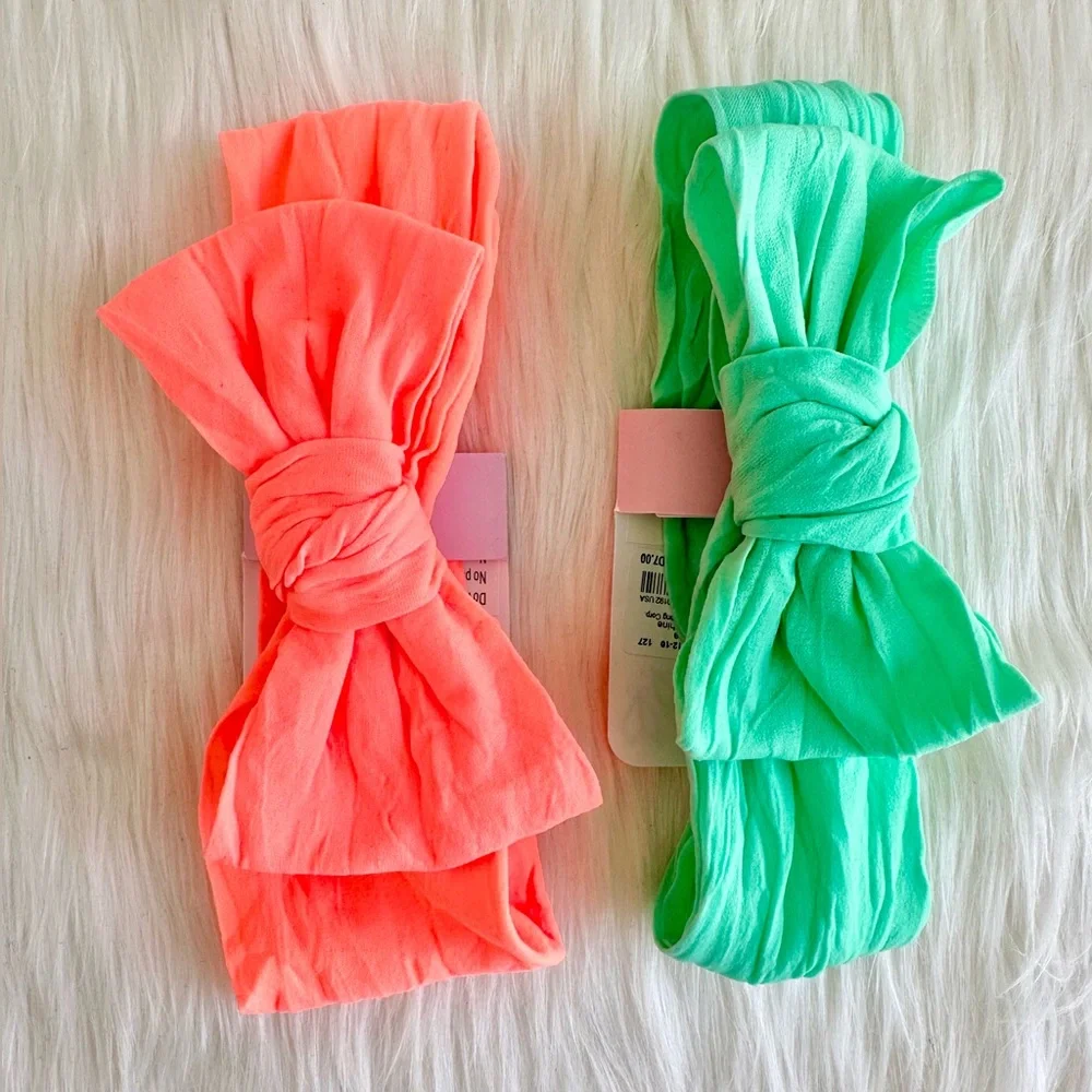 NYLON BOW HEADBANDS